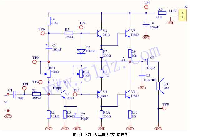 一,实训目标 1,进一步理解音频功放电路的工作原理.